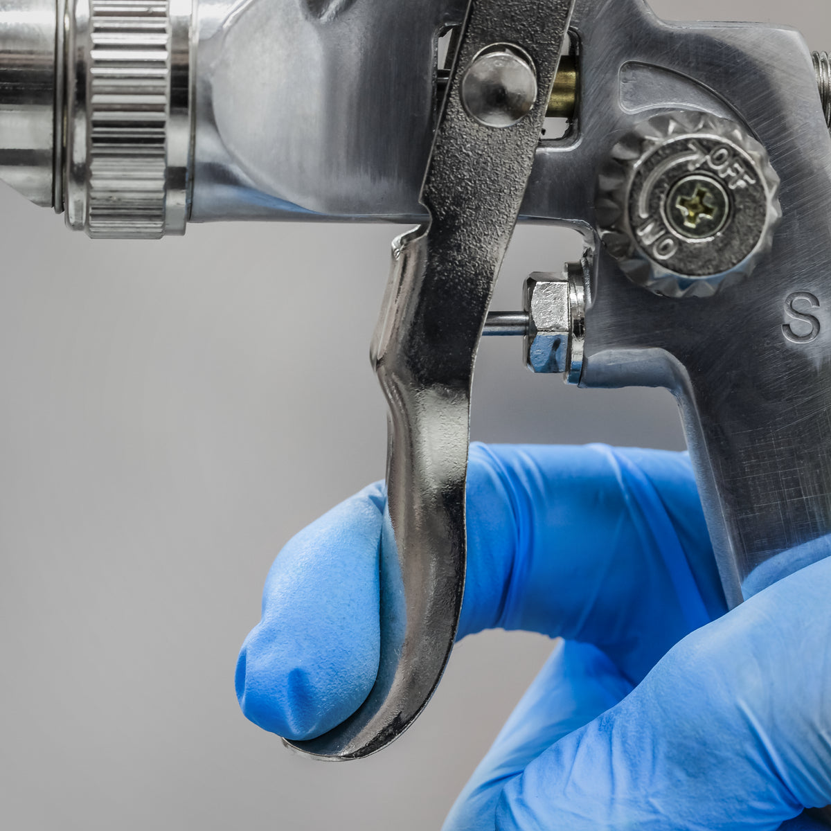 Sealey SGeneral-Purpose Gravity Feed Spray Gun Brass Air Cap 1.8mm Set-Up  S642G