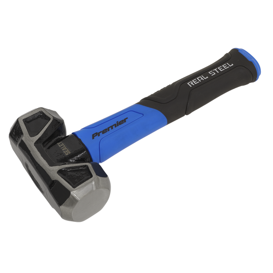 Sealey 3lb Graphite Club Hammer With Fibreglass Shaft Demolition Hand Tool CHG30