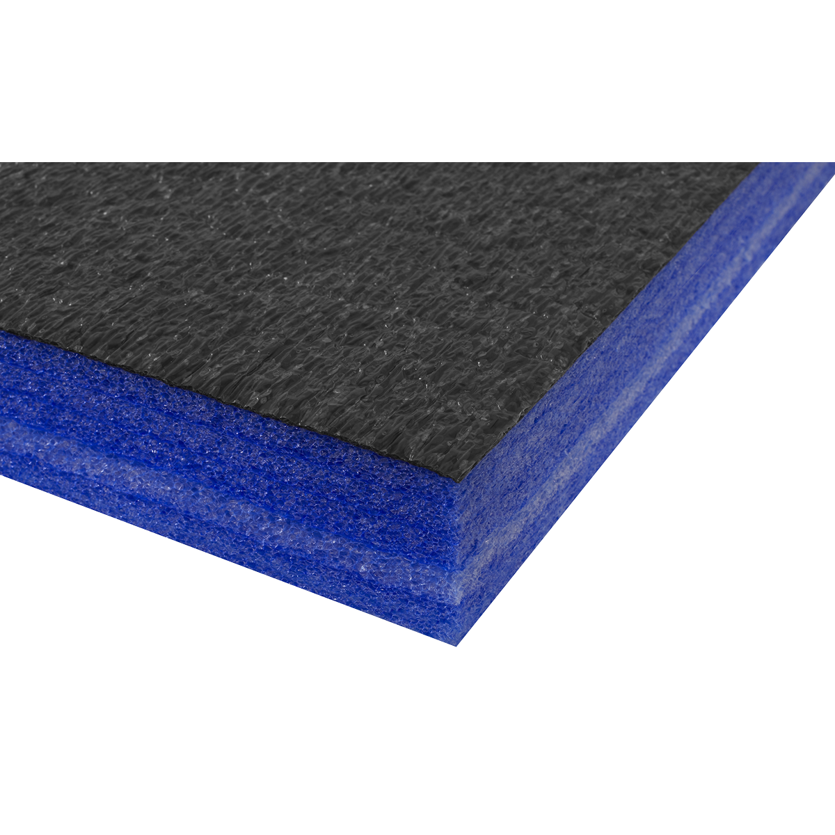 Sealey Easy Peel Shadow Foam Polyethylene Blue/Black 1200 x 550 x 50mm SF50B