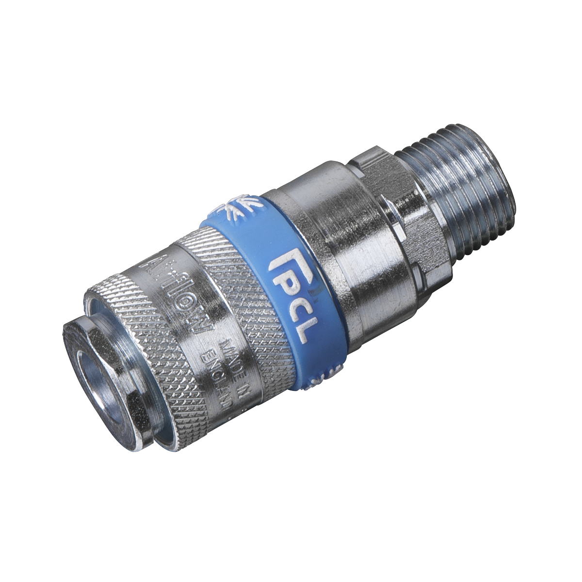 Sealey Coupling Body Male 3/8" BSPT Free Airflow Rate at 100psi 35-43cfm AC62