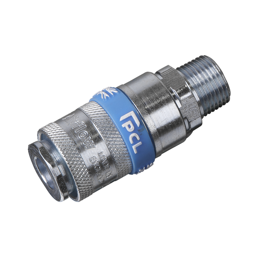 Sealey Coupling Body Male 3/8" BSPT Free Airflow Rate at 100psi 35-43cfm AC62
