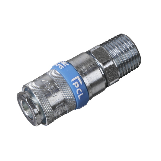 Sealey Coupling Body Male 1/2" BSPT Free Airflow Rate at 100psi 35-43cfm AC63
