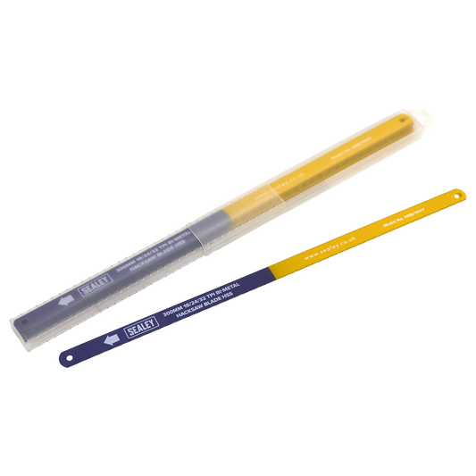 Sealey Vari-Pitch 18TPI 24 TPI 32TPI Hacksaw Blade 300mm 10 Pieces HSB/10VP