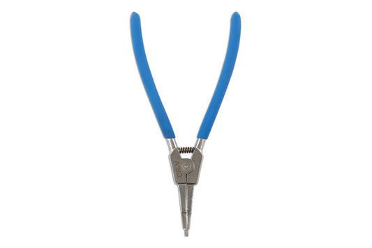 LASER 5117 200mm Angled Lock Ring Pliers Chrome Vanadium Steel Non-Slip Grips
