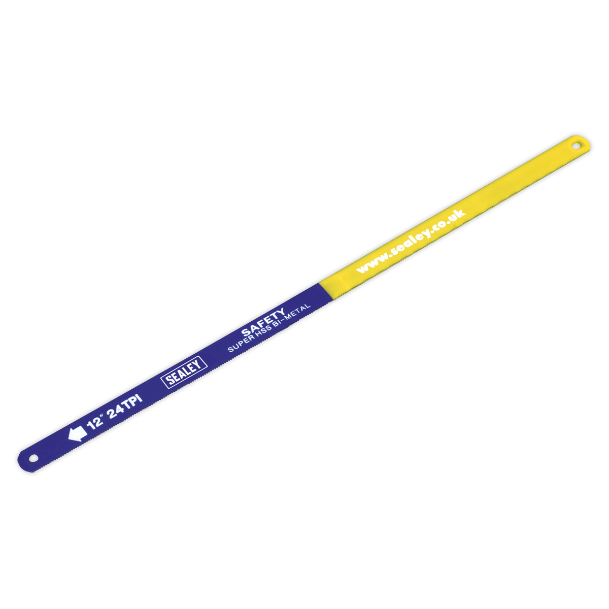 Sealey Hacksaw Blade 300mm HSS Flexible Bi-Metal 24 TPI Pack of 10 Piece HSB1024