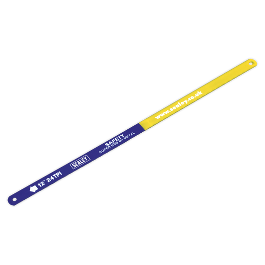 Sealey Hacksaw Blade 300mm HSS Flexible Bi-Metal 24 TPI Pack of 10 Piece HSB1024