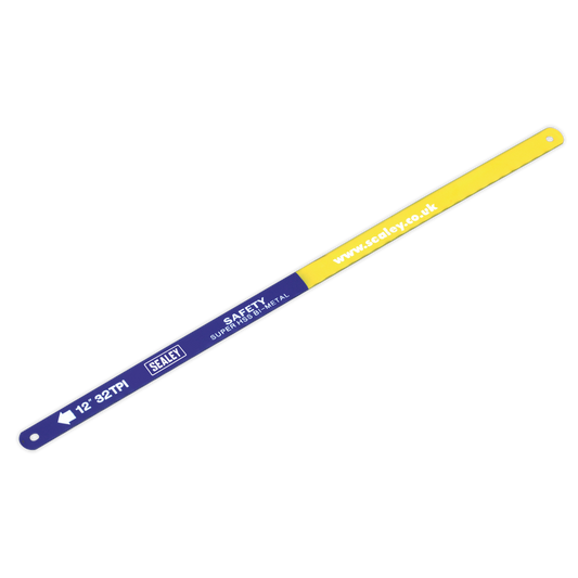 Sealey Hacksaw Blade 300mm HSS Flexible Bi-Metal 32 TPI Pack of 10 Piece HSB1032