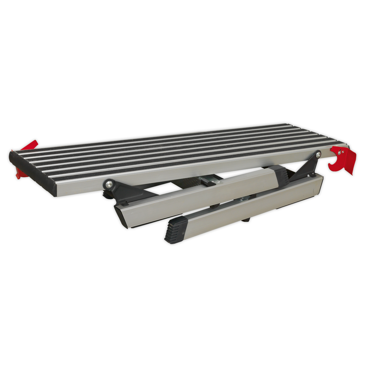 Sealey Folding Platform Aluminium 2 Steps 150kg Capacity 500mm Height APS2