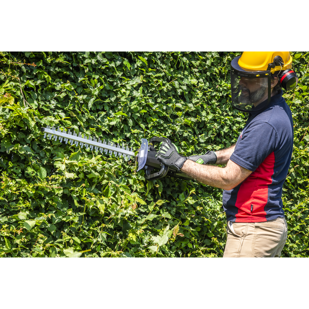 Sealey Hedge Trimmer 40V SV20 Series 52cm 90° Rotating Handle Body Only CP40VHT