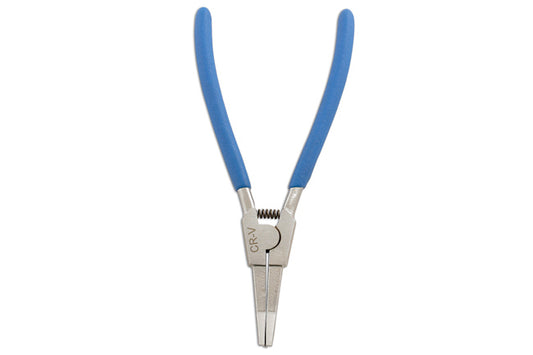 LASER 5121 200mm Angled Lock Ring Pliers Chrome Vanadium With Non-Slip Grips
