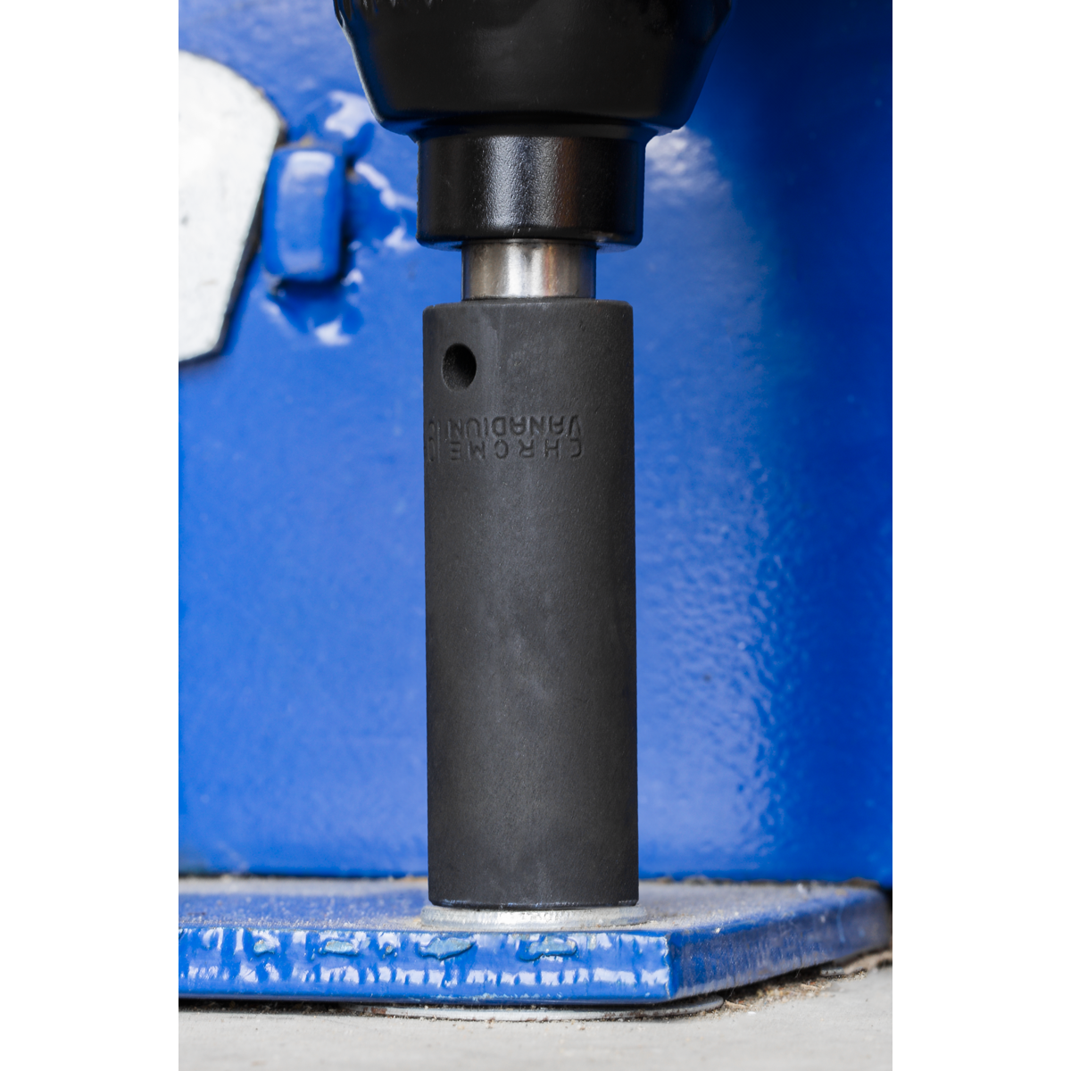 Sealey Impact Socket 19mm Deep 1/2" Square Drive Chrome Vanadium Black IS1219D