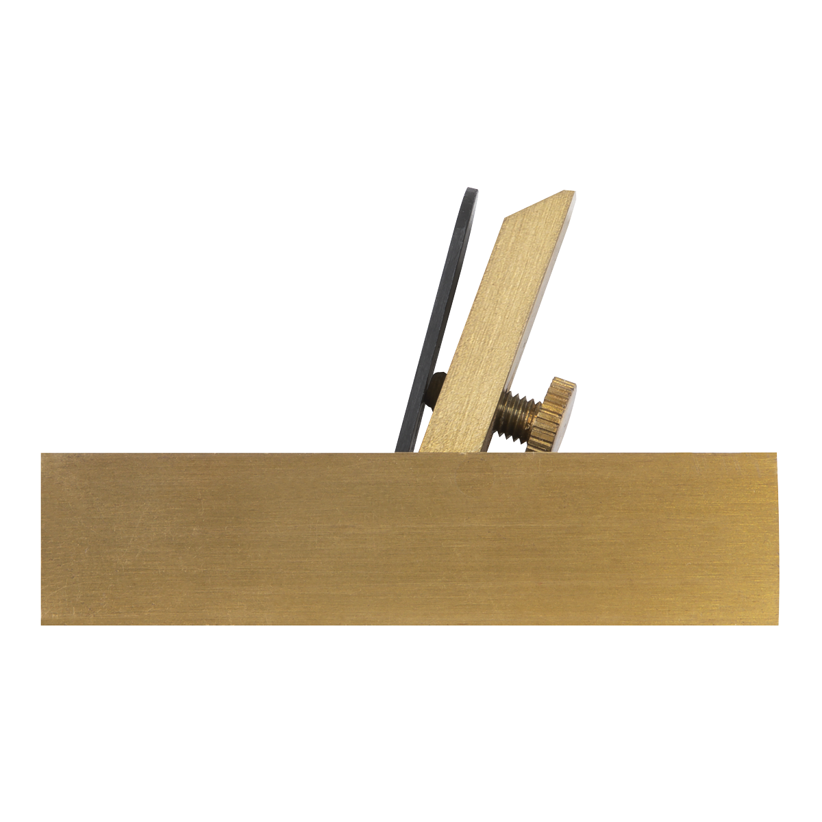 Sealey Mini Brass Plane Set Bull Nose Block Scraper Detailed Trimming 3pc MBP03