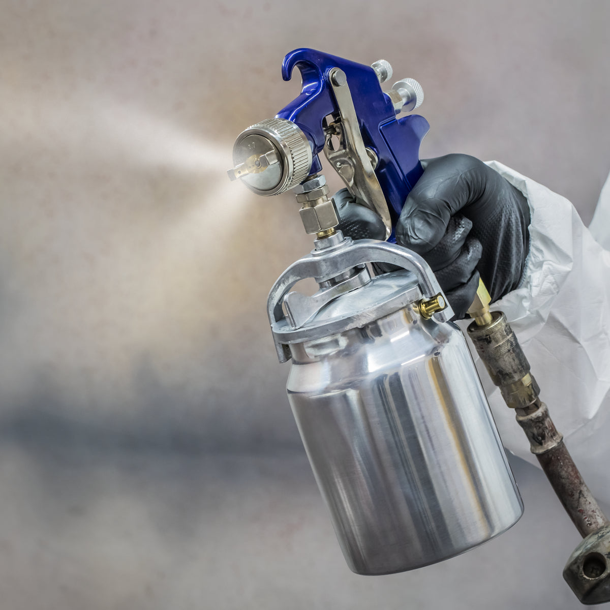 Sealey Suction Feed Spray Gun 1.7mm Set-Up Maintenance Tools Included S717