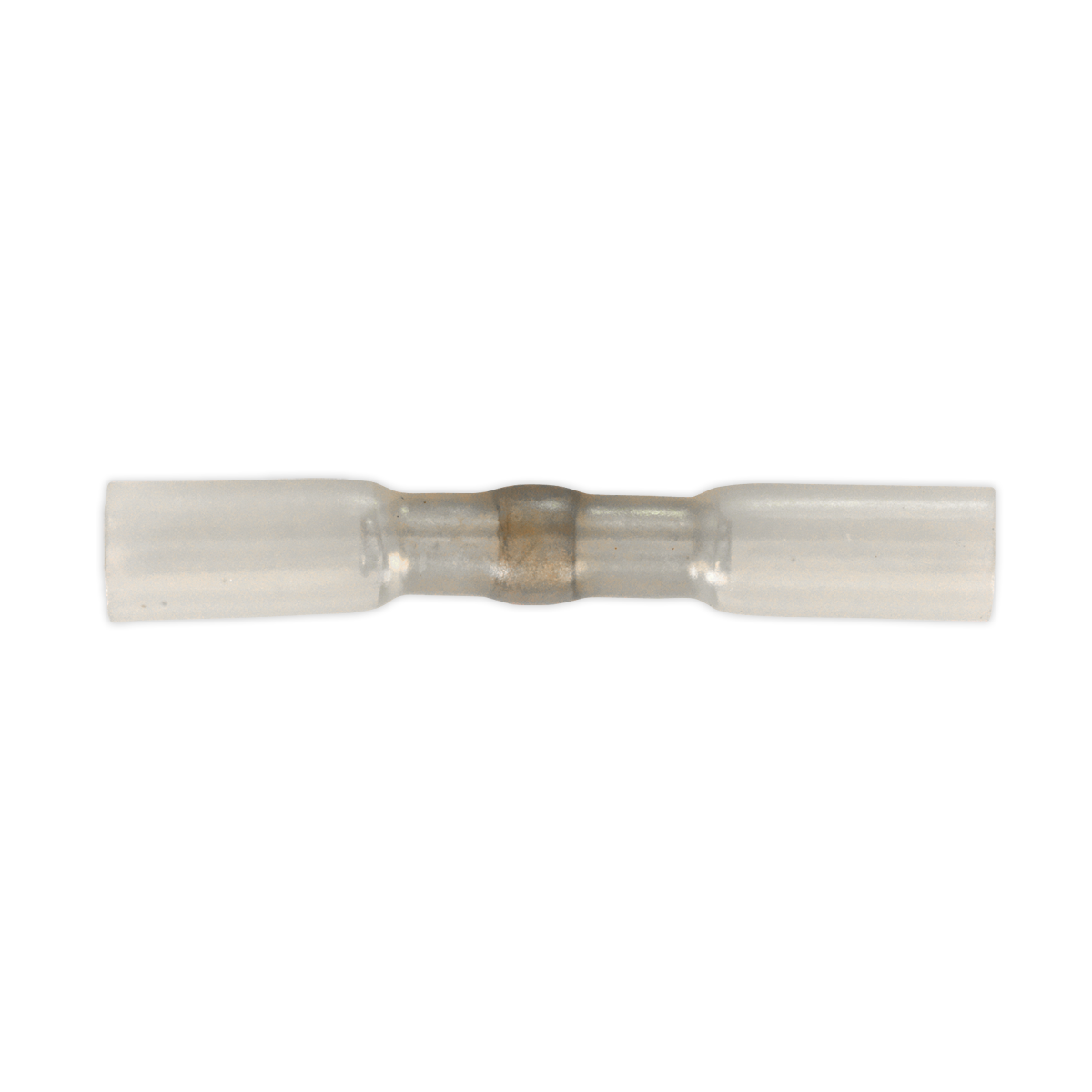 Sealey Heat Shrink Butt Connector With Crimp Solder Clear Pack Of 25 HSSB25C