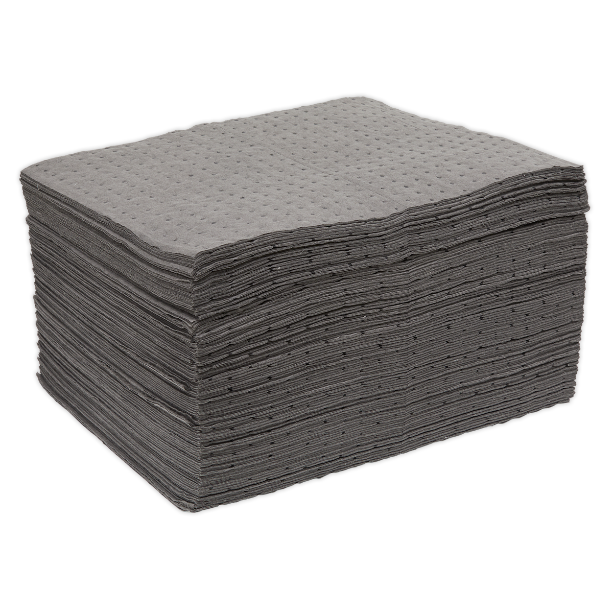 Sealey Spill Absorbent Pads Fast Acting High Retention Pack of 100 SAP01