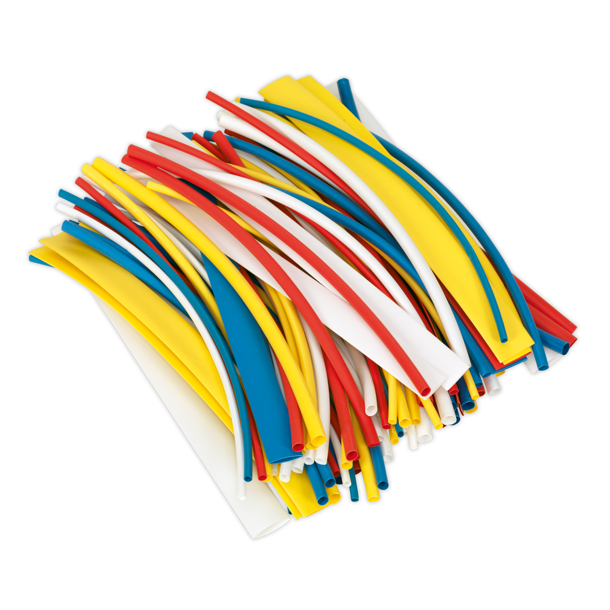 Sealey Heat Shrink Tubing Sleeve Mixed Colours 200mm 100 Pieces RoHS HST200MC