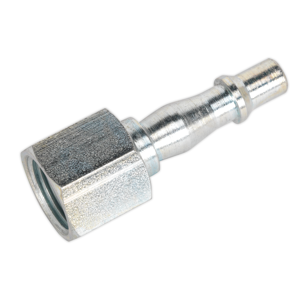 Sealey Screwed Adaptor Female 3/8" BSP 100 PSI 35-43 CFM Silver - Pack of 5 AC69