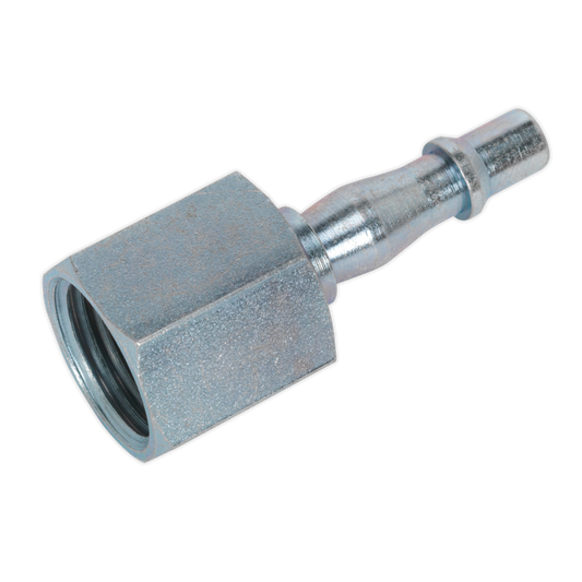 Sealey Screwed Adaptor Female 1/2" BSP 100 PSI 35-43 CFM Silver - Pack of 5 AC70