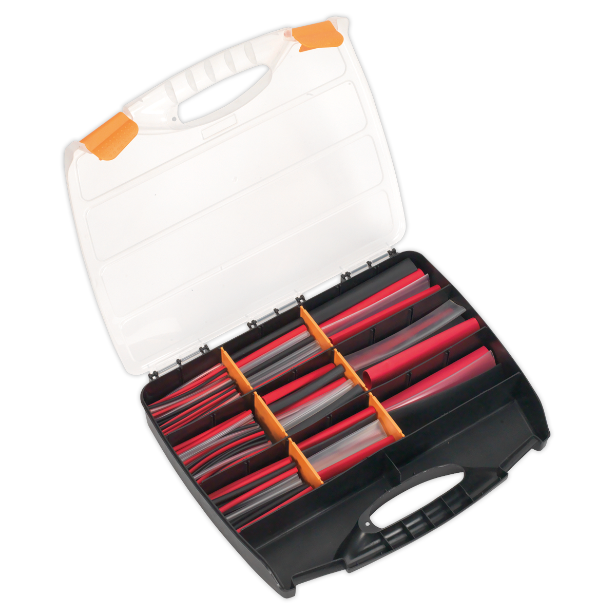 Sealey Heat Shrink Tubing Sleeve 261 Pieces Adhes Lined 100 150mm HSTAL261MC