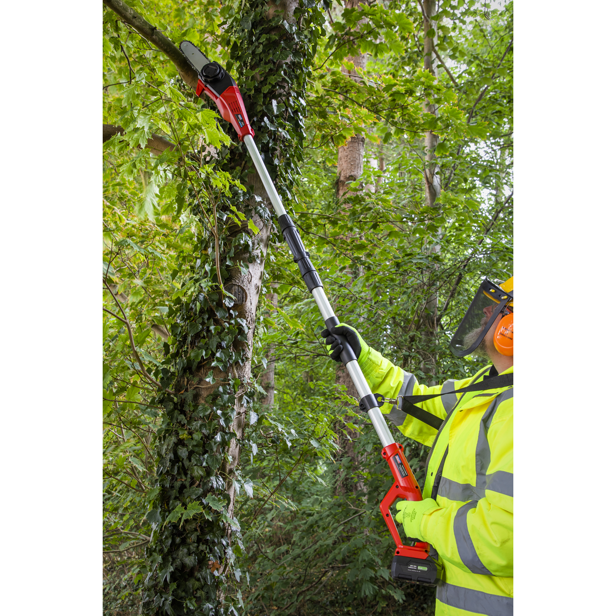 Sealey 20V SV20 Series 20cm Cordless Chainsaw Head - Body Only CP20VPSH