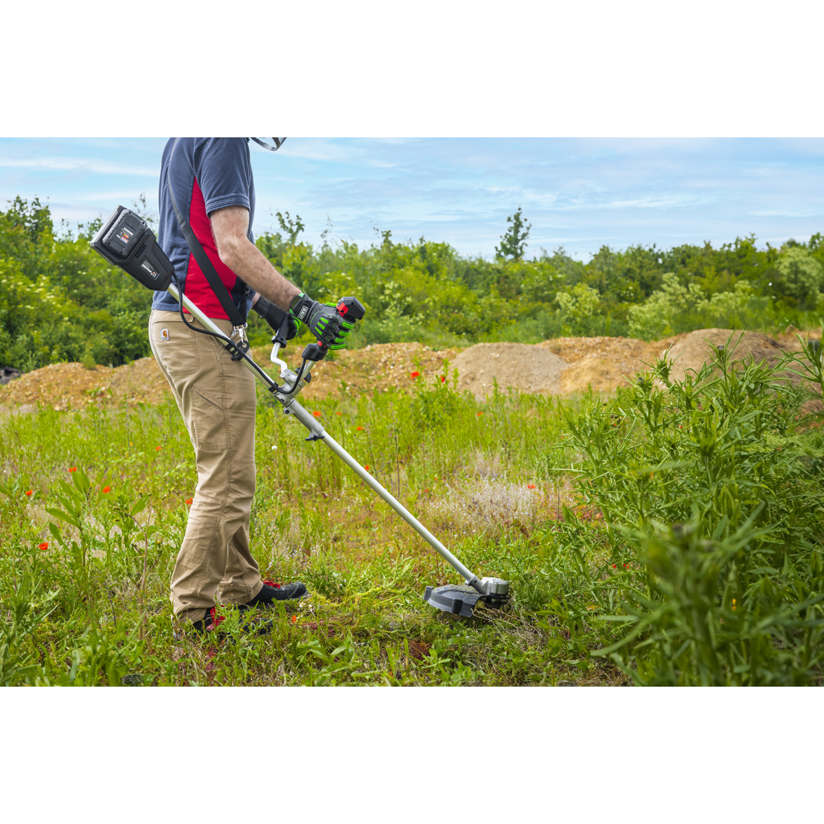 Sealey SV20 Series Brush Cutter & Strimmer 40V 35cm/25cm Body Only CP40VBC