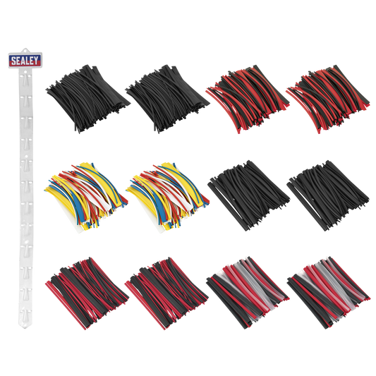 Sealey Clip Strip Deal - Heat Shrink Tubing Mixed Colours Adhesive Lined HSTSET