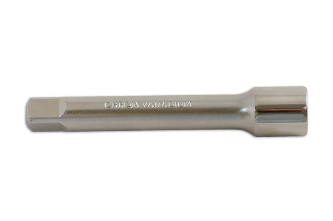 LASER 0092 1/2" Inch Drive 125 mm Extension Bar Chrome Vanadium Steel Tool