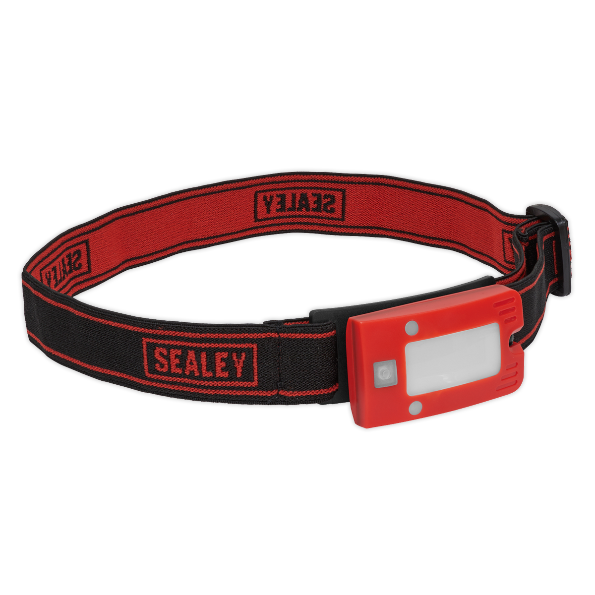 Sealey Rechargeable Head Torch 2W COB LED Flashlight Auto Sensor Red LED360HTR