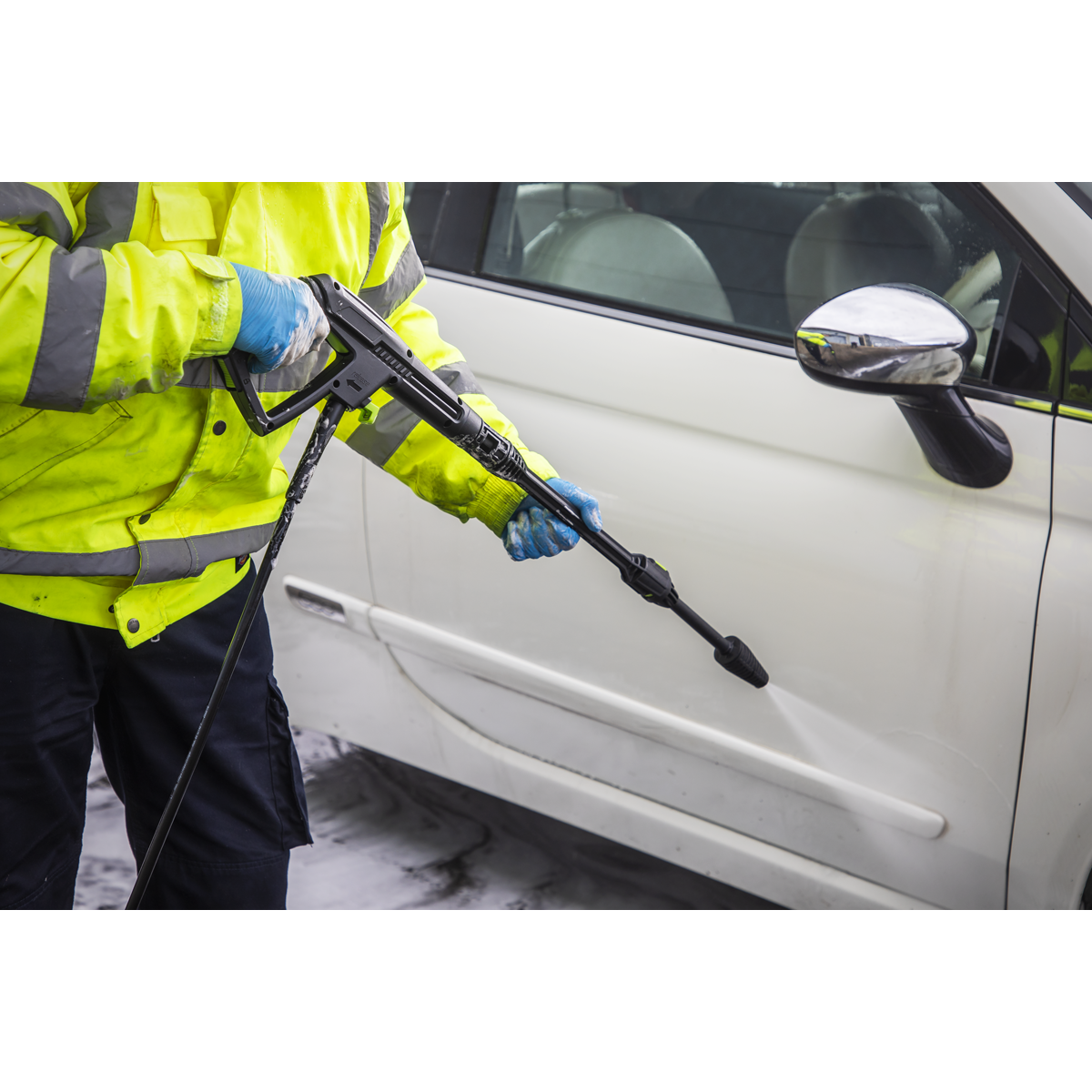 Sealey Pressure Washer 130bar 420L/hr With TSS & Rotablast Nozzle PW1860