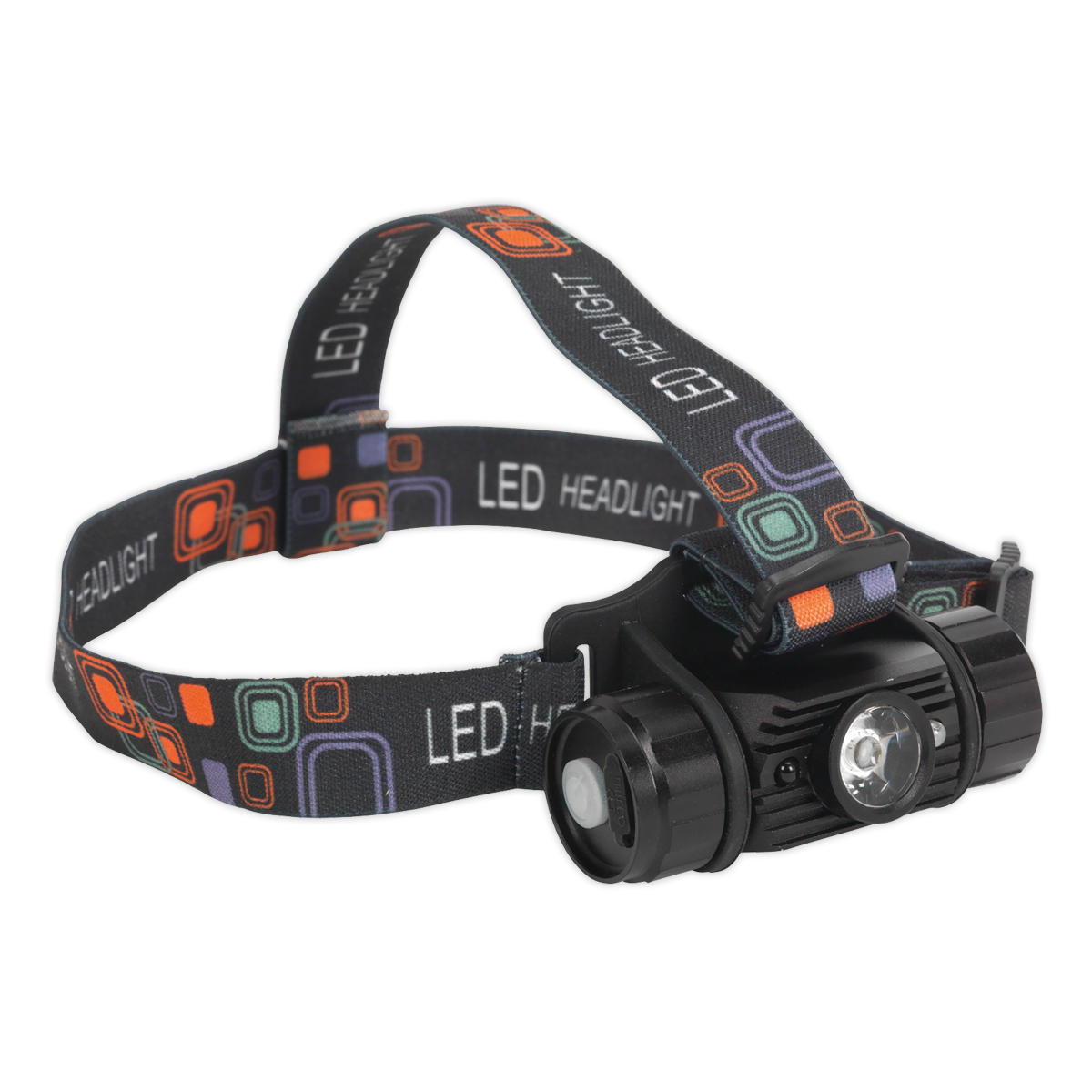 Sealey Rechargeable Head Torch With Auto Sensor 5W SMD LED 3.7V 2Ah HT108LED