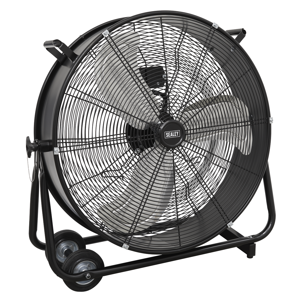 Sealey 24" Industrial High Velocity Drum Fan With 2-Speed & Handles HVD24