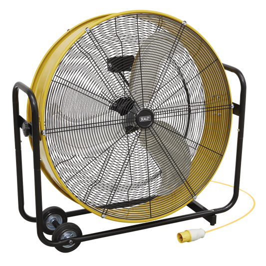 Sealey 30" Industrial High Velocity Drum Fan With 2-Speed 110V HVD30110V