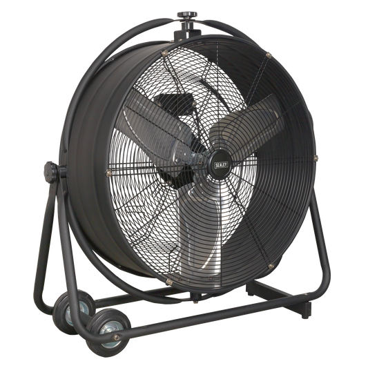 Sealey 24" Industrial High Velocity Orbital Drum Fan With 2-Speeds 230V HVF24S