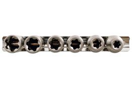 LASER 5150 6-Piece 1/2" Inch Drive Torx Plus Socket Set Chrome Vanadium Stee