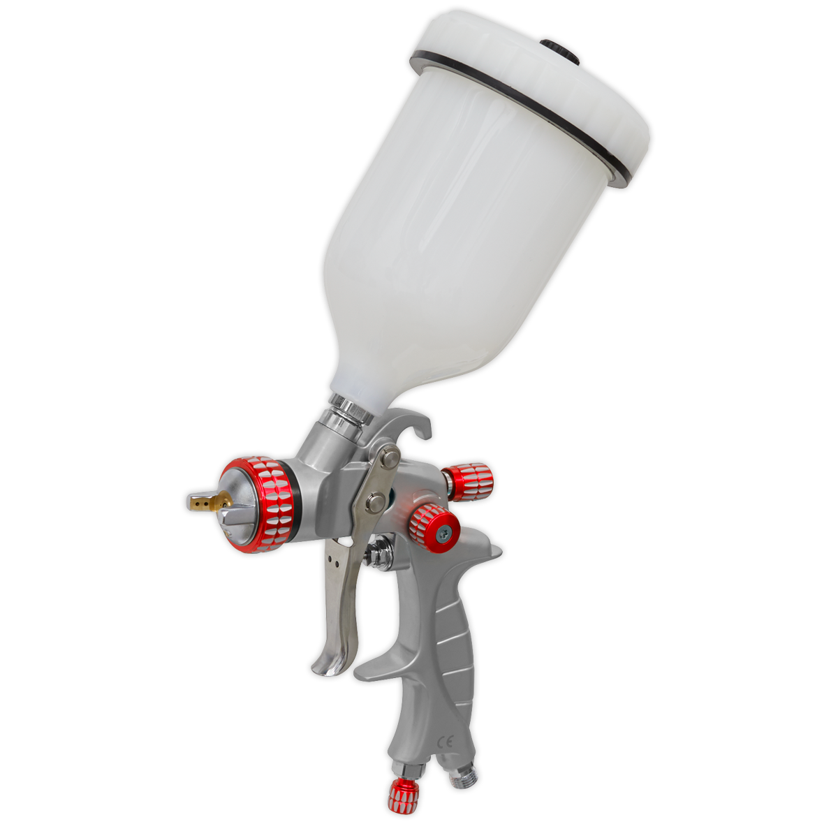 Sealey Professional HVLP Gravity Feed Spray Gun - 1.3mm Set-Up 600mL HVLP01