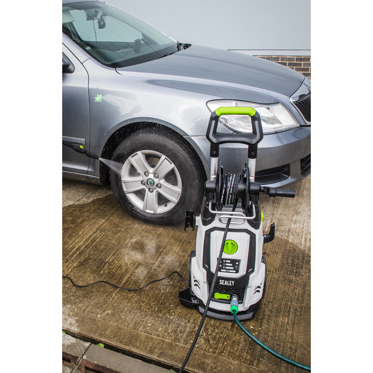 Sealey Pressure Washer 170bar 450L/hr Lance Pressure TSS Rotablast Nozzle PW2400