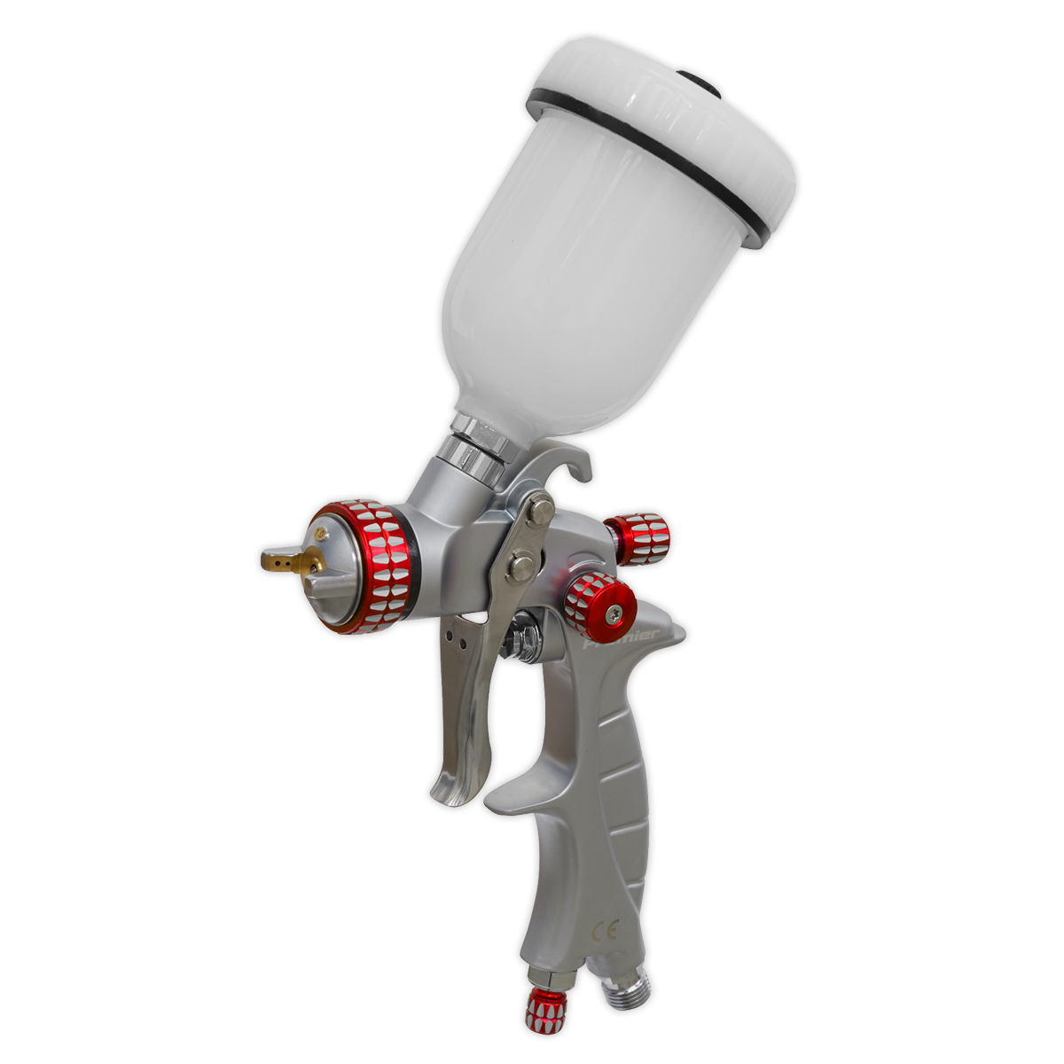 Sealey Professional HVLP Gravity Feed Touch-Up Spray Gun - 1mm Set-Up HVLP04