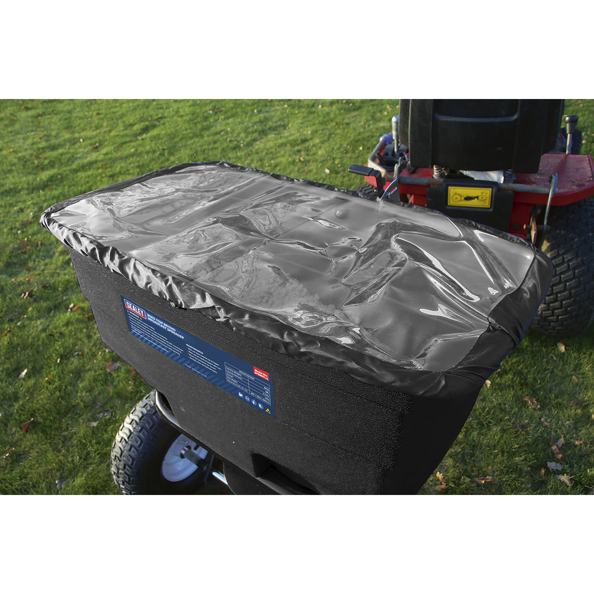 Sealey Broadcast Spreader With Adjustable Feed System 80kg Tow Behind SPB80T
