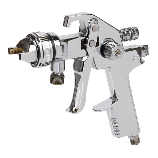 Sealey Spray Gun With 1.7mm Set-Up For HVLP79/P Pressure Pot System HVLP-79/P1