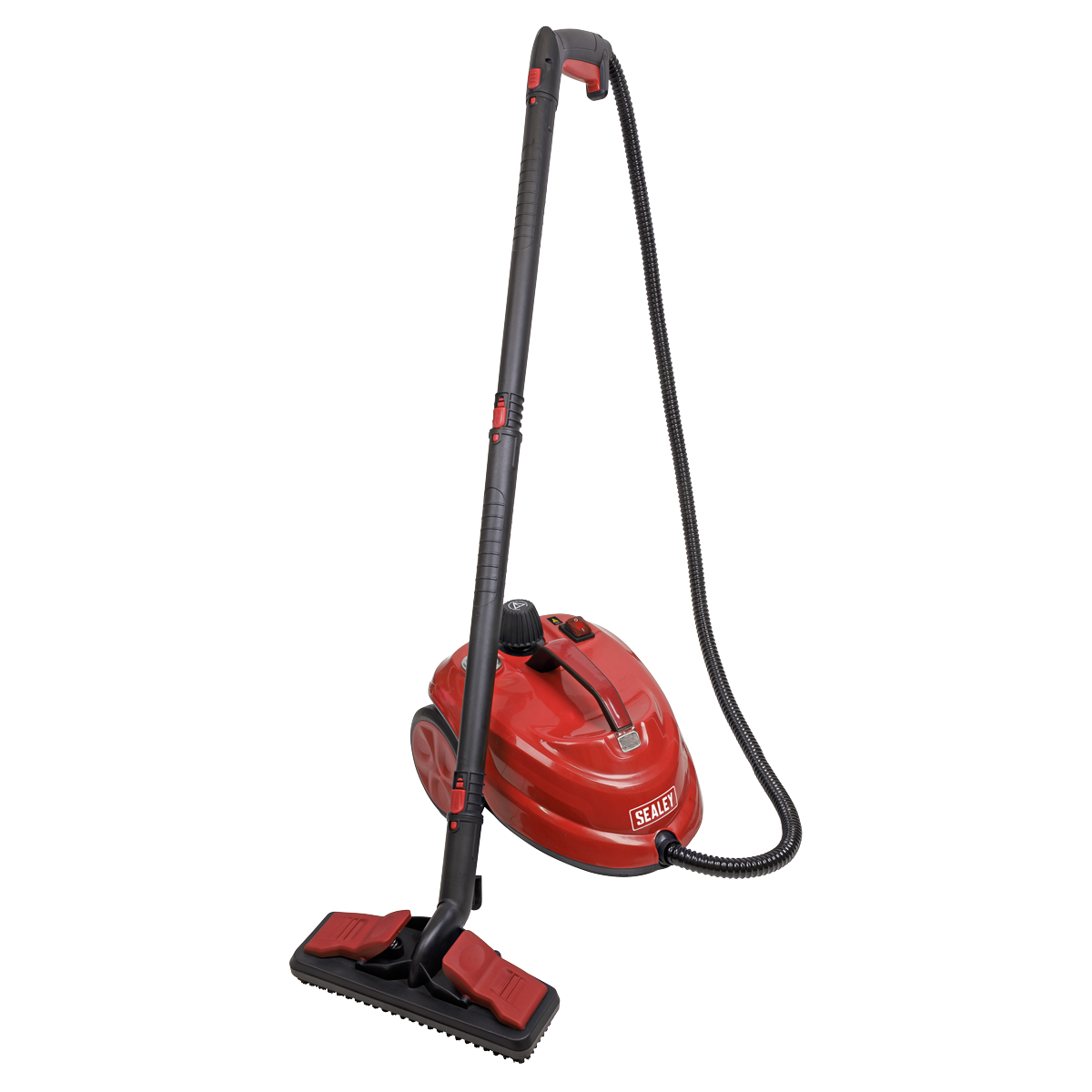 Sealey 2000W Steam Cleaner 2L Tank IP Rating IPX4 60°C - Red/Black VMSC01