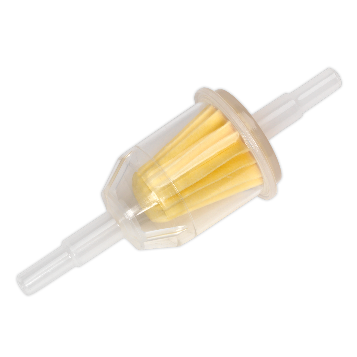 Sealey In-Line Fuel Filter Medium Inlet/Outlet Diameter Ø8mm Pack of 10 ILFM10