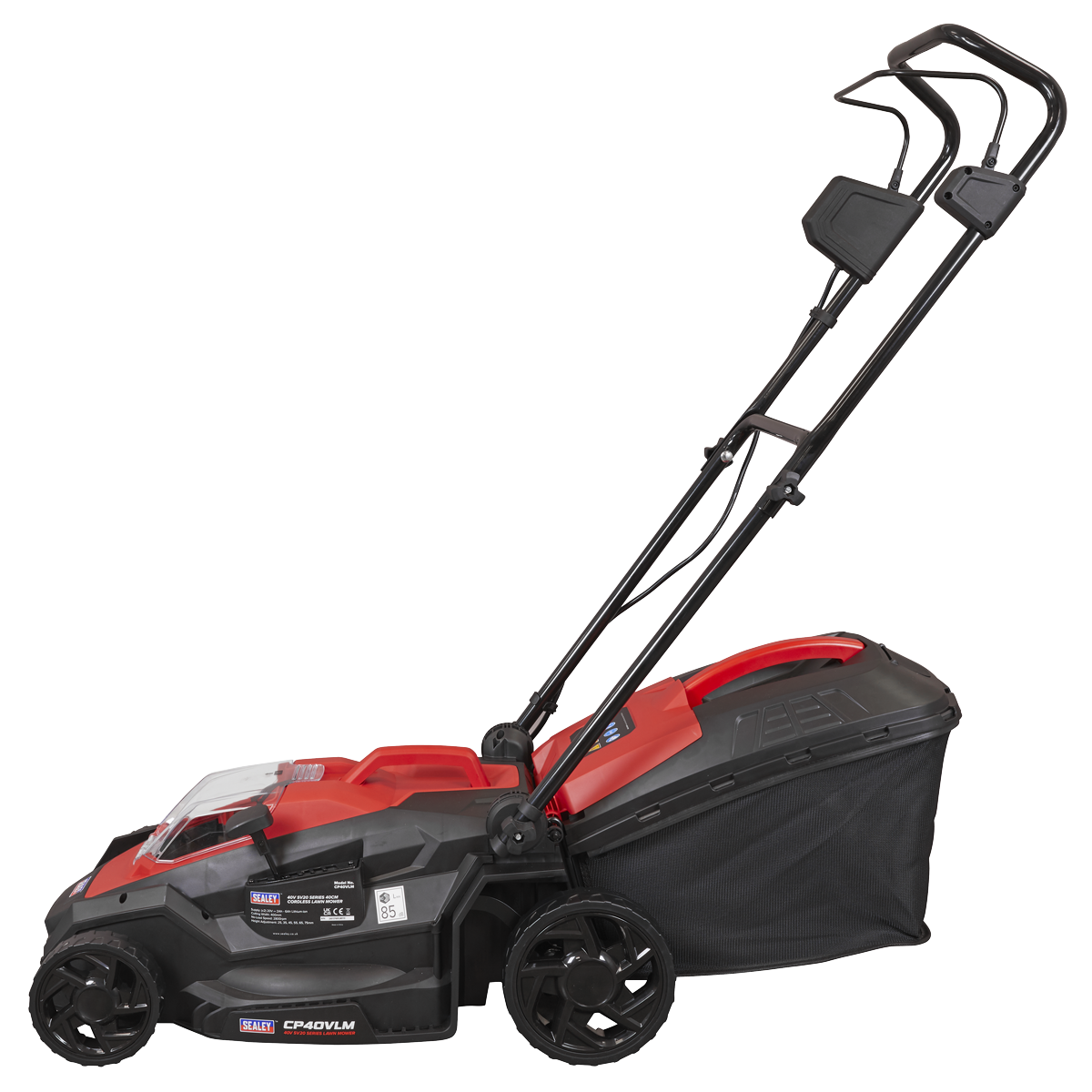 Sealey SV20 Series Cordless Lawn Mower 40V 40cm 20L Bag Body Only CP40VLM