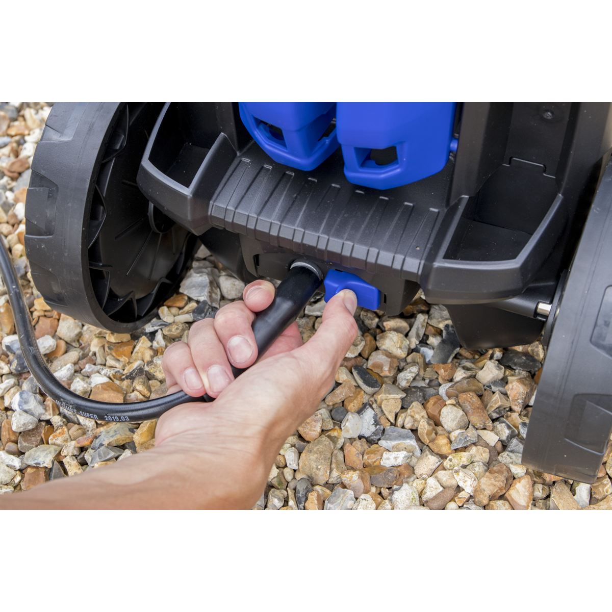 Sealey Pressure Washer 150bar 810ltr/hr Twin Flow 230V 1250W 8m Hose PWTF2200