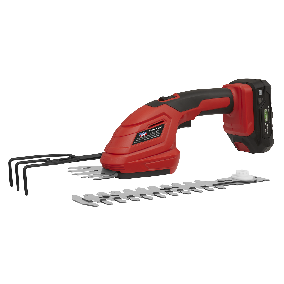 Sealey Cordless 20V SV20 Series 3-in-1 Garden Tool - Body Only CP20VGT3