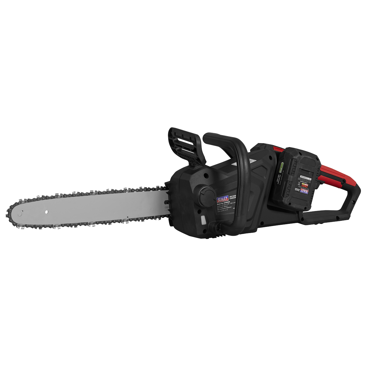 Sealey SV20 Series Chainsaw 2x20V 2Ah Li-Ion 35cm Bar Body Only CP40VCS