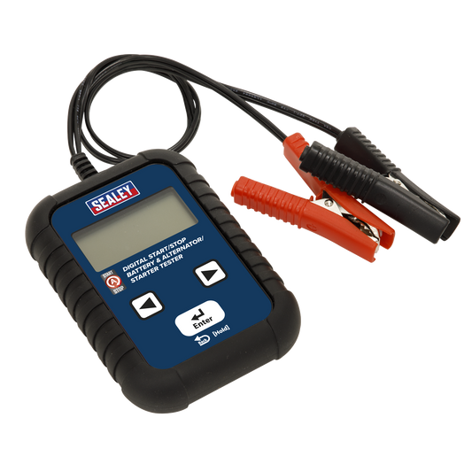 Sealey Digital Start/Stop Battery Alternator Starter Tester 12V 24V BT2011