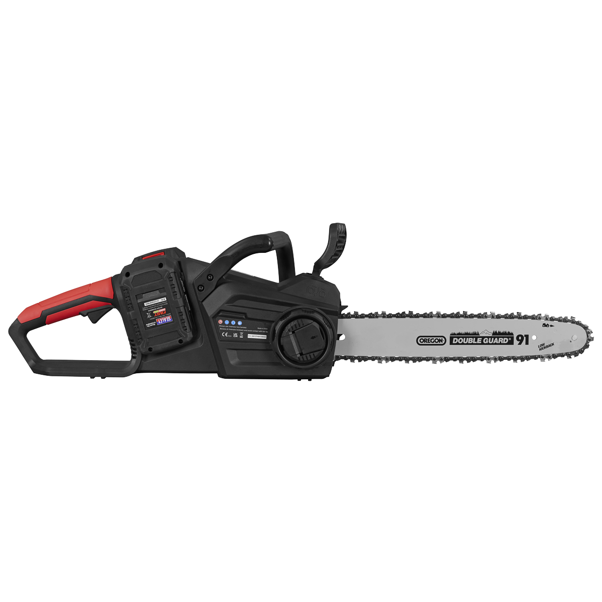 Sealey SV20 Series Chainsaw 2x20V 2Ah Li-Ion 35cm Bar Body Only CP40VCS