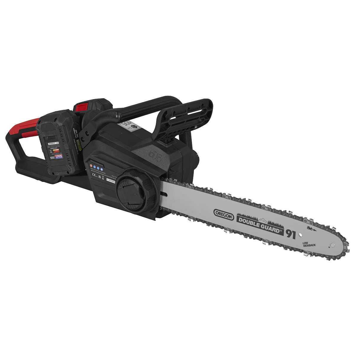 Sealey SV20 Series Chainsaw 2x20V 2Ah Li-Ion 35cm Bar Body Only CP40VCS