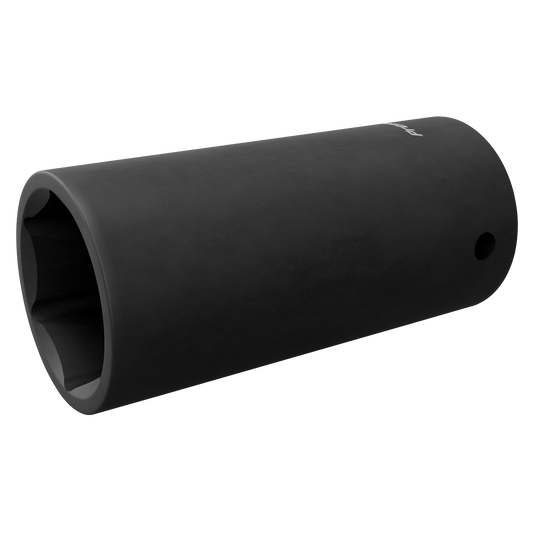 Sealey Impact Socket 27mm Deep 1/2" Square Drive Chrome Vanadium Black IS1227D