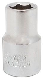 LASER 0808 Socket Wrench Insert 1/2" Drive 112mm Spanner Chrome Vanadium Steel